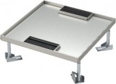 Capac de dublaj pt doza pardoseala RB 2x7M,265x265x100-145mm