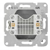 Capac detasabil cu iesire de cablu de 9 mm, antracit