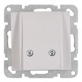 Capac detasabil cu iesire de cablu de 9 mm, argintiu