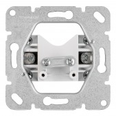 Capac detasabil cu iesire de cablu de 9 mm, argintiu