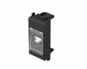Capac protectie la praf pt. modul toolless RJ45, 1M, negru