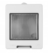 Carcasa cu perete spate 2M, PT, IP55, alb