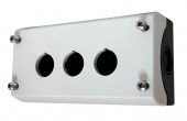 Carcasa lampa semnalizare 3 aparate gri