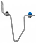 Carlig acoperis tigla 6mm galvanizat gat 42-55mm fotovoltaic