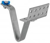 Carlig acoperis tigla 8mm galvanizat gat 42-55mm fotovoltaic