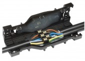 Caseta cu gel, IP 68, 313x90x47 mm