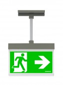 C.il. Siguranta AI inox look incastrat suspendat