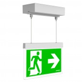 C.il. Siguranta AM alb, LED, suspendat aparent