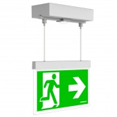 C.il. Siguranta AM Duo alb, LED, suspendat aparent