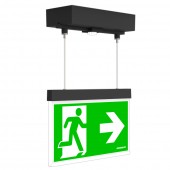 C.il. Siguranta AM Duo antracit, LED, suspendat aparent