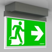 C.il. Siguranta AM inox look, aplicat tavan
