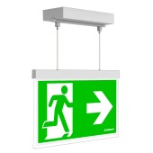 C.il. Siguranta AX alb, LED, suspendat aparent
