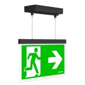 C.il. Siguranta AX antracit, LED, suspendat aparent