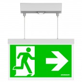 C.il. Siguranta AX Duo alb, LED, suspendat aparent