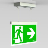 C.il. Siguranta AX inox look, suspendat aparent