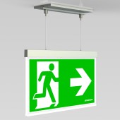 C.il. Siguranta AX inox look, suspendat incastrat