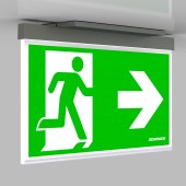 C.il. Siguranta AX inox look,incastrat tavan