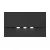 C.il. Siguranta WAF antracit ERT-LED 3x1W 230V AC/DC EL