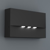 C.il. Siguranta WAF antracit ERT-LED 3x1W 230V AC/DC EL