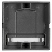 Clapeta cu camp etichetare iluminat, S55, negru