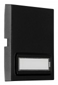 Clapeta cu camp etichetare iluminat, S55, negru