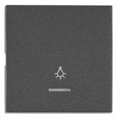 Clapeta cu fereastra control transp, simb luminos, antracit