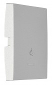 Clapeta cu fereastra control transp, simb luminos, argintiu