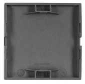 Clapeta cu fereastra control transp, simbol vent, antracit