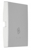 Clapeta cu fereastra control transp, simbol vent, argintiu