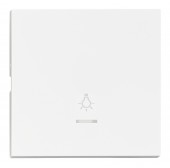 Clapeta cu fereastra de control transp, simbol luminos, alb