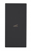 Clapeta cu simbol DIMMER, 1M, negru