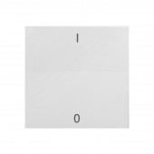Clapeta cu simbol ON/OFF, alb