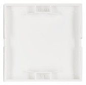 Clapeta cu simbol ventilator, alb