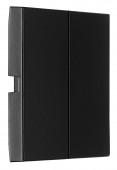 Clapeta dubla S55, neagra