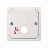Clapeta pentru buton pneumatic alb