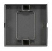 Clapeta simpla cu simbol ventilator, antracit