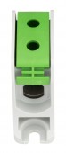Clema Al-Cu,1 p. verde, 50mmp / 35mmp cu pin