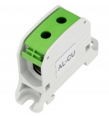 Clema Al-Cu,1 p. verde, 50mmp / 35mmp cu pin