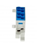 Clema de derivatie Cu-Al, 25mmp, 1p. izolata-albastra