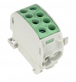 Clema de derivatie Cu-Al, 35mmp, 1p. izolata-galben/verde