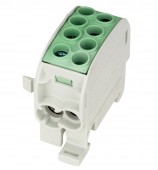 Clema de derivatie Cu-Al, 35mmp, 1p. izolata-galben/verde