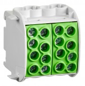 Clema de derivatie Cu-Al, 35mmp, 4in/4out PE