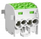 Clema de derivatie Cu-Al, 35mmp, 4in/4out PE