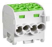 Clema de derivatie Cu-Al, 35mmp, 4in/4out PE