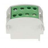 Clema de derivatie Cu-Al, 70mmp, 1p. izolata-galben/verde