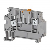 Clema deconectabila. 4 mm², gri