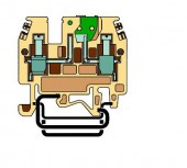 Clema deconectabila, albastru, tip MPS.4/0,2-6 mm²