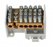 Clema derivatie 1 modul, 1 intrare si 12x16 mm²