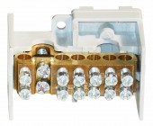 Clema derivatie 1 modul, 1x25mm²/6x16mm²