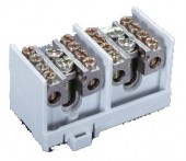 Clema derivatie 2 module, 2x35mm²/4x25mm²